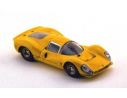 Bang BG7103 FERRARI 412 P 1967 YELLOW 1:43 Modellino