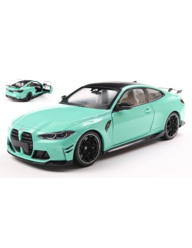 SOLIDO SL1814501 BMW M4 PERFORMANCE PARTSSOLIDO WORKS 2025 TURQUOISE 1:18 Modellino