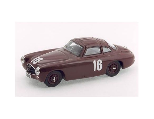 Bang BG7240 MERCEDES 300 SL COUPE' N.16 ACCIDENT GP BERN 1952 R.CARACCIOLA 1:43 Modellino