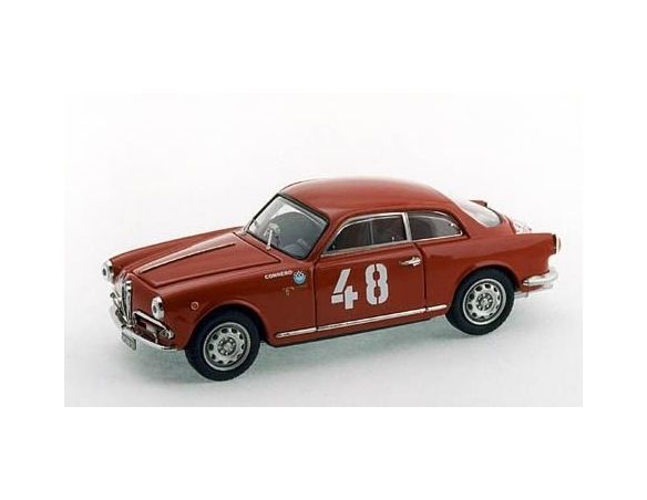 Bang BG7248 ALFA ROMEO GIULIETTA SPRINT N.48 RALLY SESTRIERE 1958 ADA PACE-BART.1:43 Modellino