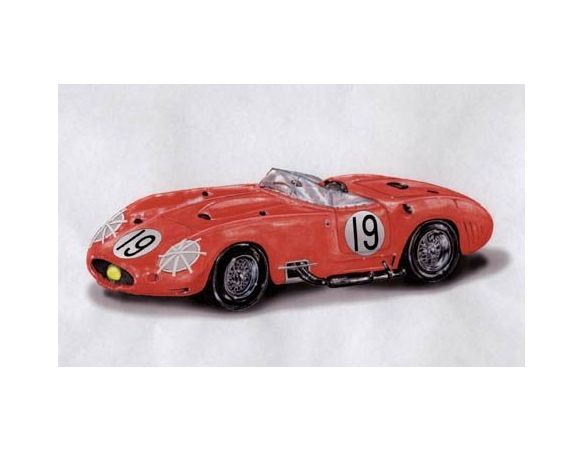 Bang BG7252 MASERATI 450 S N.19 WINNER 12H SEBRING 1957 BERHA-FANGIO 1:43 Modellino