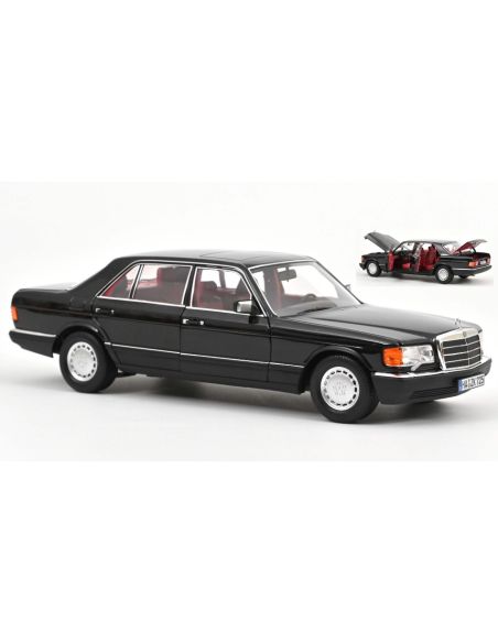 NOREV NV183788 MERCEDES 560 SEL 1991 BLACK 1:18 Modellino