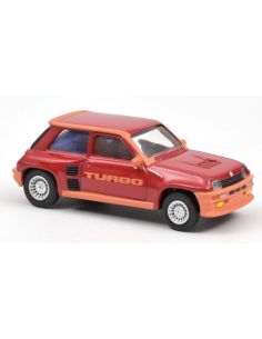 NOREV NV310931R RENAULT 5 TURBO 1980 GRENAT RED 1:54 REPRODUCTION 2026 Modellino