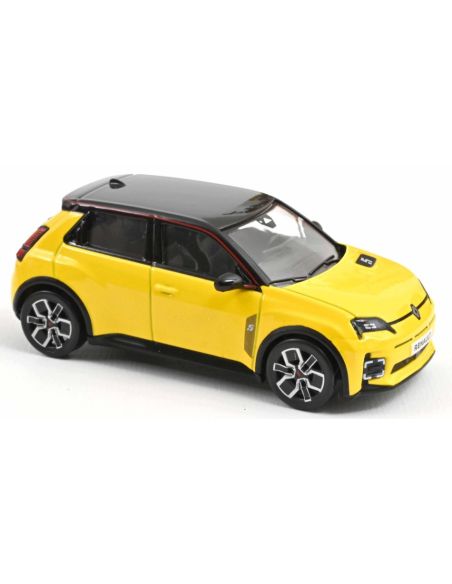 NOREV NV510550 RENAULT 5 E-TECH 100% ELECTRIC 2024 POP YELLOW/BLACK 1:43 Modellino