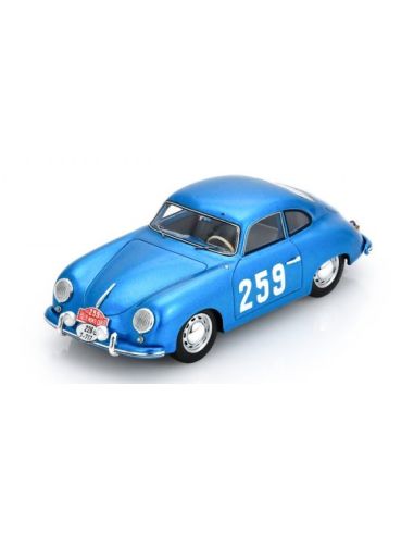 SPARK MODEL S6138 PORSCHE 356 1500 N°259 Rallye Monte Carlo 1955 C.Cooper-J.Fischel 1:43 Modellino