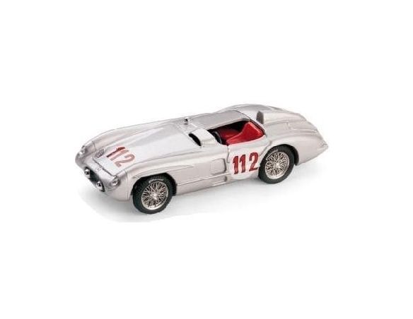 Brumm BM0189 MERCEDES 300 SLR N.112 2nd TARGA FLORIO 1955 J.M.FANGIO-K.KLING 1:43 Modellino