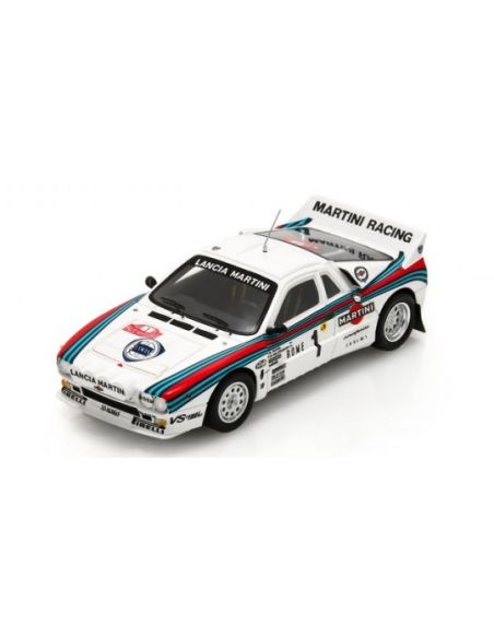 SPARK MODEL S9108 LANCIA 037 N.1 WINNER RALLY MONTE CARLO 1983 WALTER ROHRL 1:43 Modellino