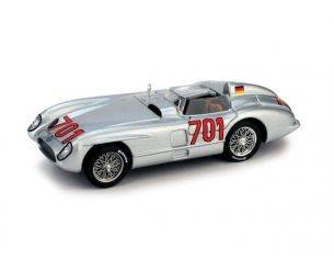 Brumm BM0190C MERCEDES 300 SLR N.701 ACCIDENT MILLE MIGLIA 1955 K.KLING 1:43 Modellino