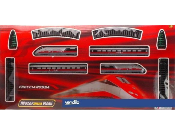 Cararama Motorama CA9738 TRENO FRECCIA ROSSA BATT.1:87 Modellino