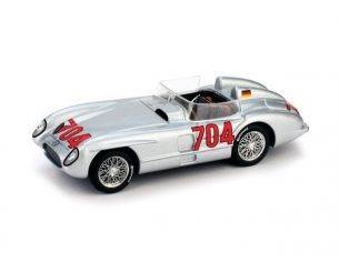 Brumm R190D MB 300SLR '55 MILLE MIGLIA n.704 1/43 Modellino