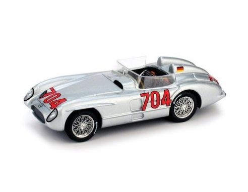 Brumm R190D MB 300SLR '55 MILLE MIGLIA n.704 1/43 Modellino