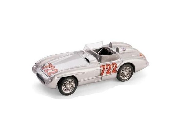Brumm BM0190 MERCEDES 300 SLR N.722 WINNER MILLE MIGLIA 1955 MOSS-JEKINSON 1:43 Modellino