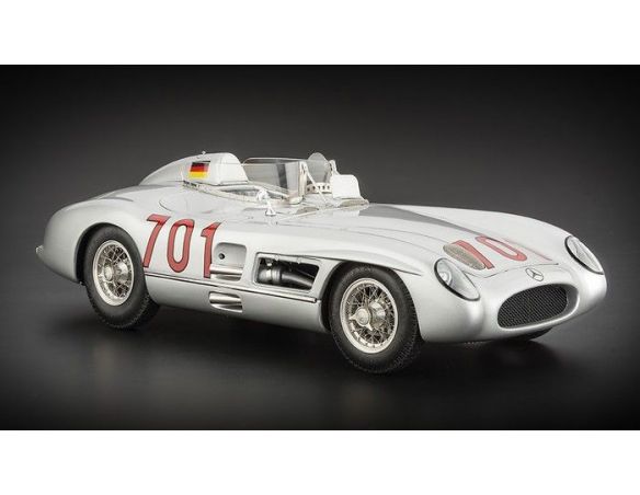 CMC CMC118 MERCEDES 300 SLR N.701 RETIRED MM 1955 K.KLING 1:18 Modellino