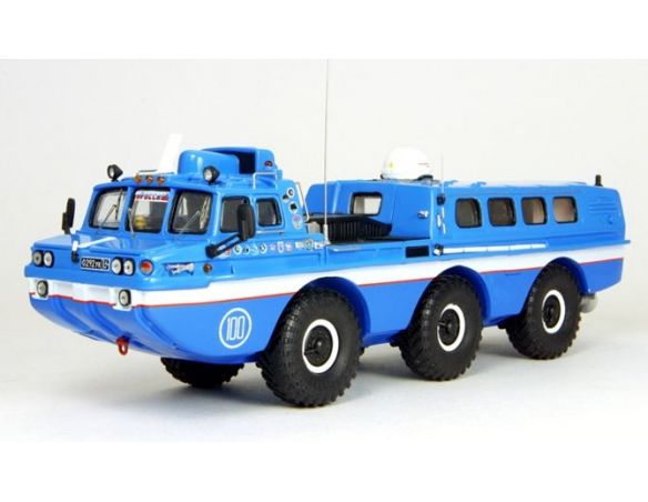 Dip Models DIP249061 BLUE BIRD WITH PASSENGER COMPARTMENT 1:43 Camion