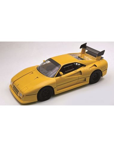 TECNOMODEL TMD18361E FERRARI 288 GTO EVOLUZIONE 1985 MODENA YELLOW/BLACK WHEELS 1:18 Modellino