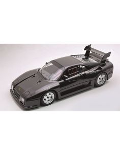 TECNOMODEL TMD18361G FERRARI 288 GTO EVOLUZIONE 1985 MET.BLACK/SILVER WHEELS 1:18 Modellino