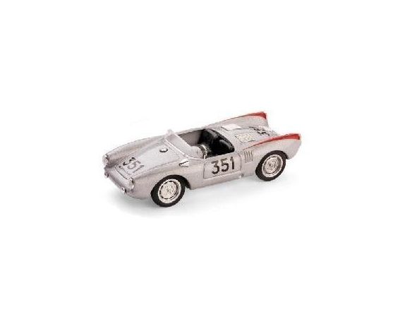 Brumm BM0195 PORSCHE 550 SPIDER N.351 6th MM 1954 HERRMANN-LINGE 1:43 Modellino