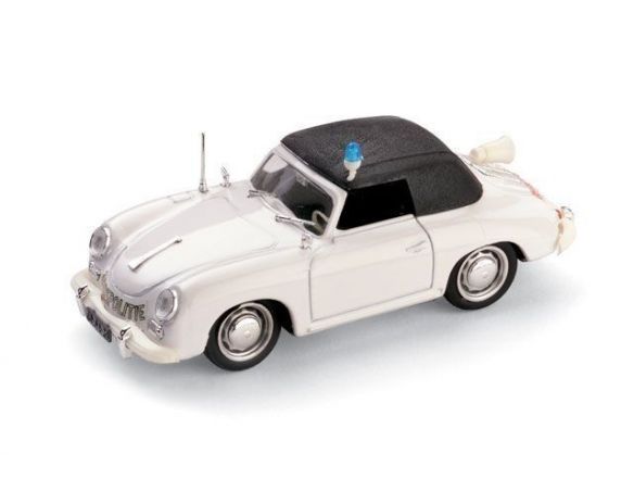 Brumm BM0198BC PORSCHE 356  POLIZIA OLANDESE 1952 CHIUSA 1:43 Modellino