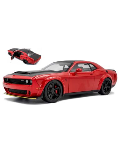 SOLIDO SL1805718 DODGE CHALLENGER DEMON 2023 TOR RED 1:18 Modellino