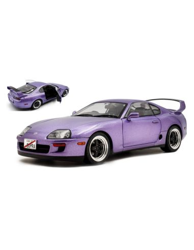 SOLIDO SL1807607 TOYOTA SUPRA MK4 (A80) SOLIDO WORKS 1993 PURPLE 1:18 Modellino