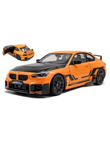 SOLIDO SL1812903 BMW M2 PERFORMANCE PARTS 2024 SOLIDO WORKS ORANGE 1:18 Modellino