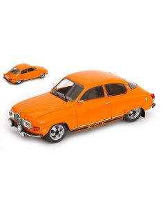 MODELCARGROUP MCG18654 SAAB 96 V4 1970 ORANGE 1:18 Modellino
