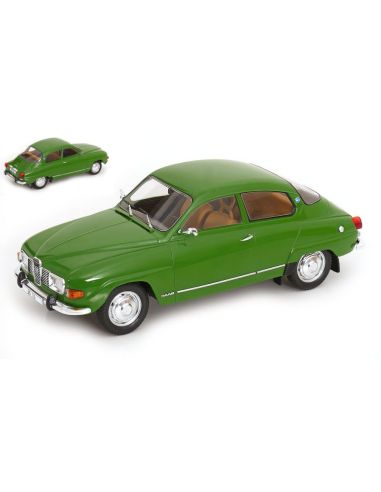 MODELCARGROUP MCG18655 SAAB 96 V4 1970 DARK GREEN 1:18 Modellino