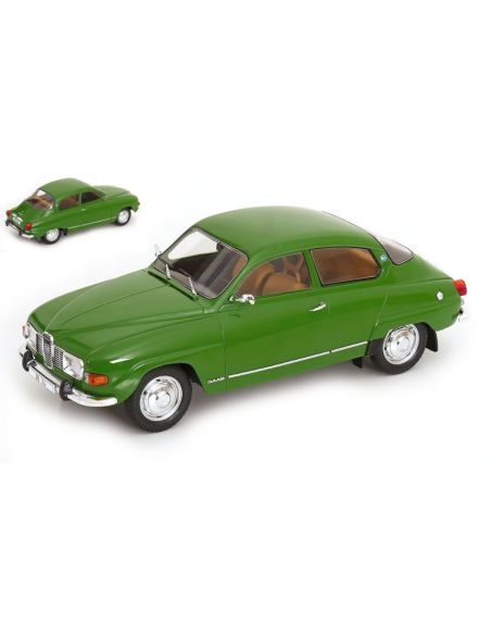 MODELCARGROUP MCG18655 SAAB 96 V4 1970 DARK GREEN 1:18 Modellino