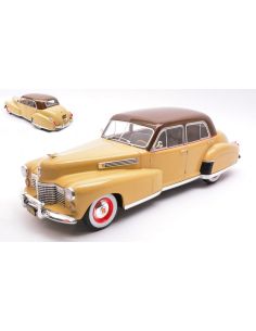 MODELCARGROUP MCG18656 CADILLAC FLEETWOOD SERIES 60 SPECIAL SEDAN 1941 BEIGE/DARK BROWN 1:18 Modellino