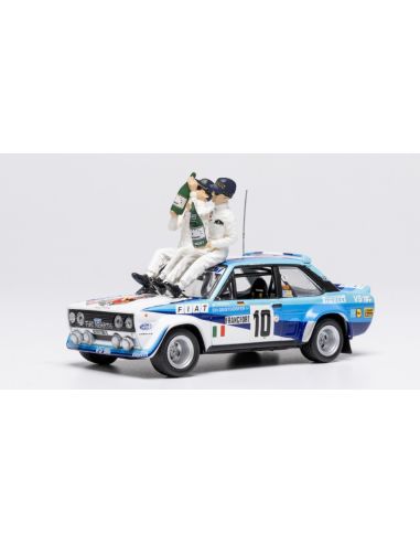 IXO MODEL SPRM002-80 FIAT 131 ABARTH N.10 RALLY MONTE CARLO 1980 W/FIG.ROHRL-GEISTDORF.1:43 Modellino