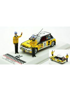 IXO MODEL SPRM002-81 RENAULT 5 TURBO N.9 RALLY MONTE CARLO 1981 W/FIG.RAGNOTTI-ANDRE 1:43 Modellino