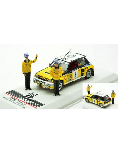 IXO MODEL SPRM002-81 RENAULT 5 TURBO N.9 RALLY MONTE CARLO 1981 W/FIG.RAGNOTTI-ANDRE 1:43 Modellino