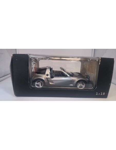 Smart Gmbh Smartware - Smart Roadster Coupè Glance Grey  1:18 Modellino