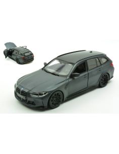 BBURAGO BU21112BK BMW M3 TOURING 2023 MATT BLACK 1:24 Modellino