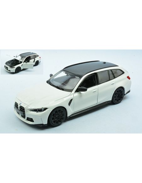 BBURAGO BU21112W BMW M3 TOURING 2023 WHITE 1:24 Modellino