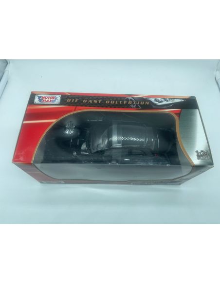 Motormax MTM73380B ABARTH 500 2009 BLACK 1:24 Modellino