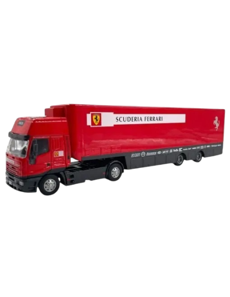 Camion Old Cars Trasporto Ferrari Iveco LD Eurostar 2000 1:43 Modellino