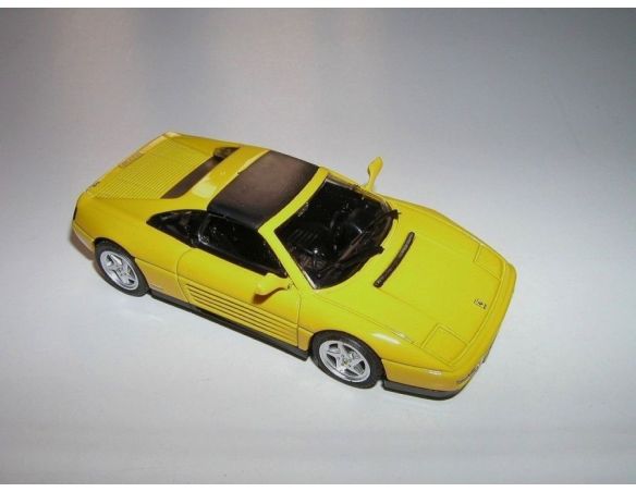 Herpa HP1021 FERRARI 348 TS '89 YELLOW 1:43 Modellino