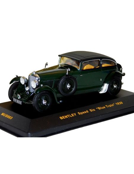 Ixo model  BENTLEY SPEED SIX "Blue Train" 1930  Mus003 Green 1:43 Modellino