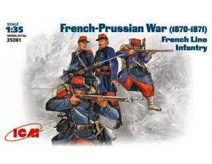 ICM ICM35061 FRENCH INFANTRY FIGURE 1:35 Modellino