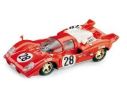 Brumm BM0200 FERRARI 512 S N.28 3rd DAYTONA 1970 ANDRETTI-MERZARIO ICKX 1:43 Modellino