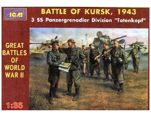 ICM ICM35151 BATTLE OF KURSK PANZERGR.FIGURE 1:35 Modellino