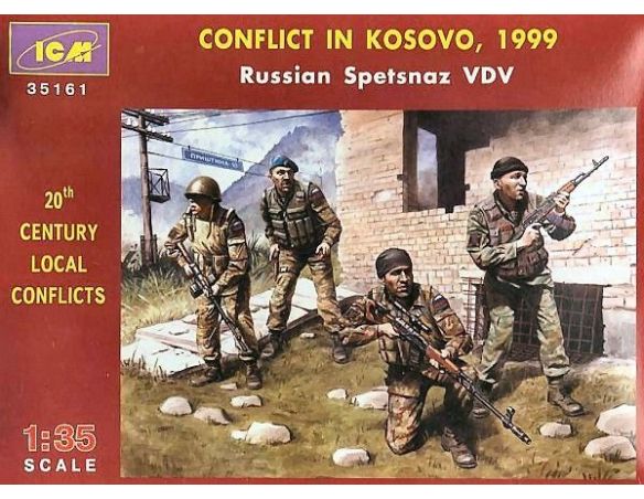 ICM ICM35161 CONFLICT KOSOVO RUSSIAN FIGURE 1:35 Modellino