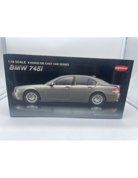 Kyosho 08571KV BMW 745i GOLD Auto 1:18 Modellino