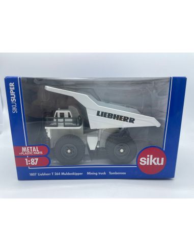 SIKU SK1807 Autocarro con cassone ribaltabile Liebherr T 264 1:87 Modellino