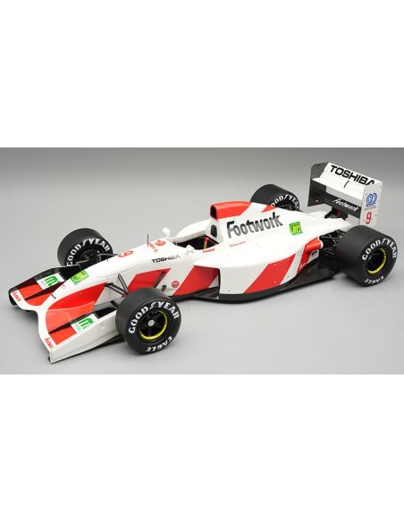 TECNOMODEL TMD18375B FOOTWORK FA13 MONACO GP 1992 M.ALBORETO 1:18 Modellino