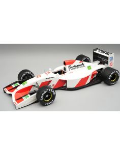 TECNOMODEL TMD18375C FOOTWORK FA13 BELGIUM GP 1992 RAIN TYRES A.SUZUKI 1:18 Modellino