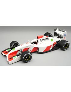TECNOMODEL TMD18375D FOOTWORK FA13 SPAIN GP 1992 RAIN TYRES M.ALBORETO 1:18 Modellino