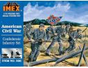 Imex IM0506 AMERICAN CONFEDERATE INFANTRY KIT 1:72 Modellino
