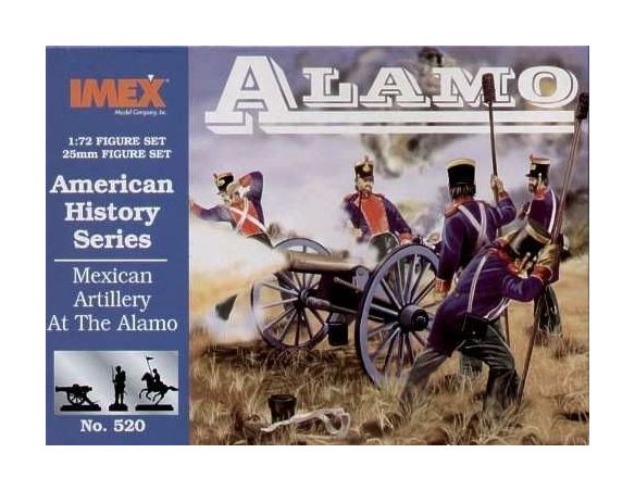 Imex IM0520 MEXICAN ARTILLERY KIT 1:72 Modellino